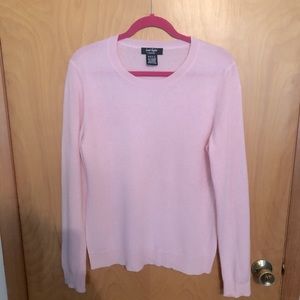 Pretty in Pink 💕 L&T 100% cashmere sweater